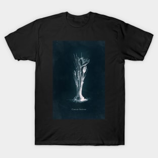 Cyanotype - Crocus Sativus T-Shirt